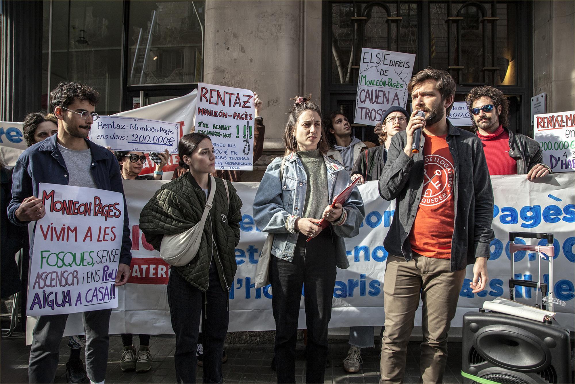 Sindicat de Llogaters honorarios familias estafadas